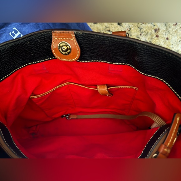 Dooney & Bourke Black Pebbled Leather Purse - Picture 11 of 16